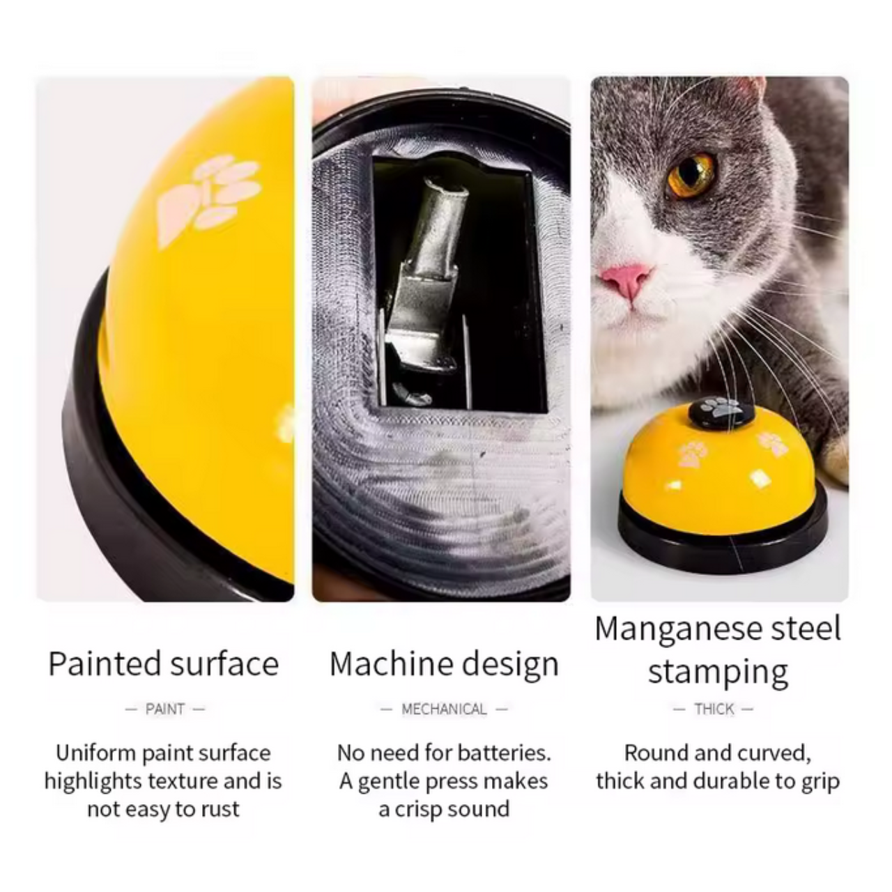 Paw Print Pet Training Bell