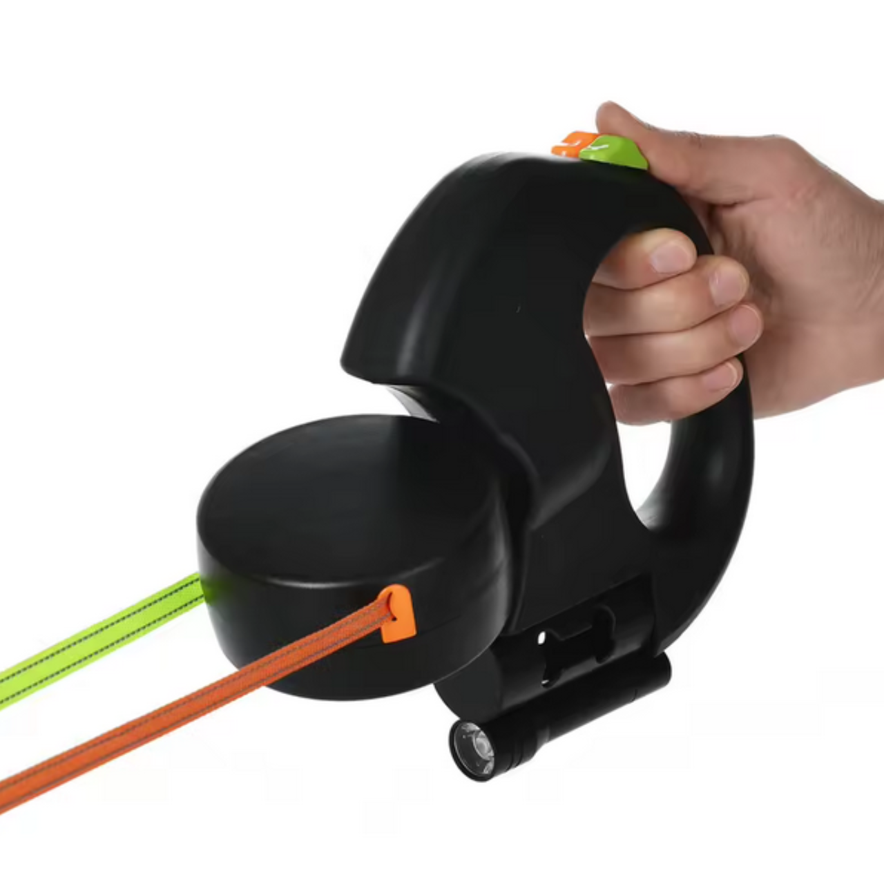Dual Retractable Tangle-Free Dog Leash